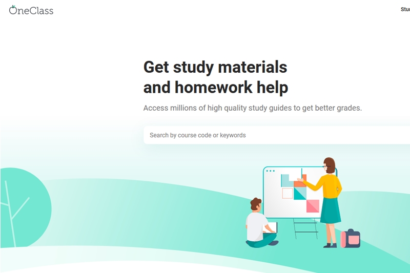 oneclass homework help site